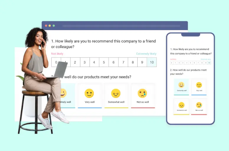 Example of survey for your customer