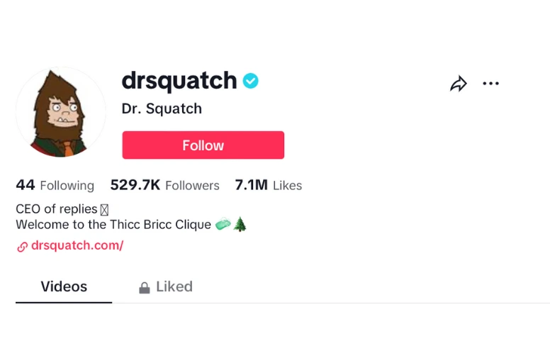 Dr. Squatch TikTok