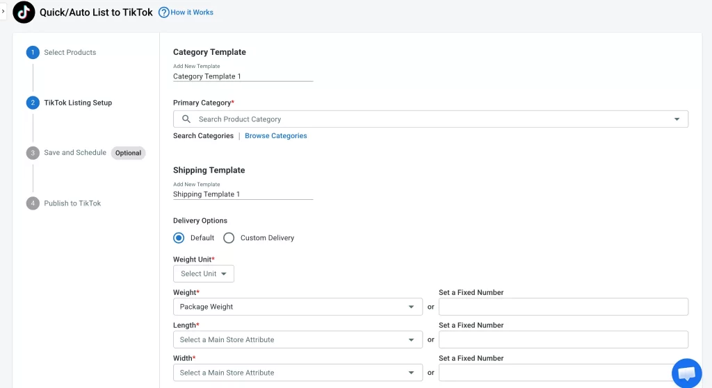 CedCommerce Alternatives4 Quick/auto list feature on LitCommerce