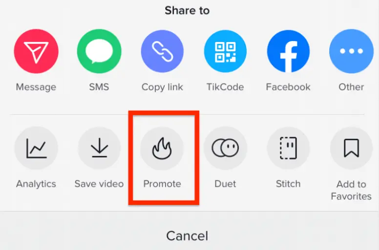 It would be better to use TikTok Promote