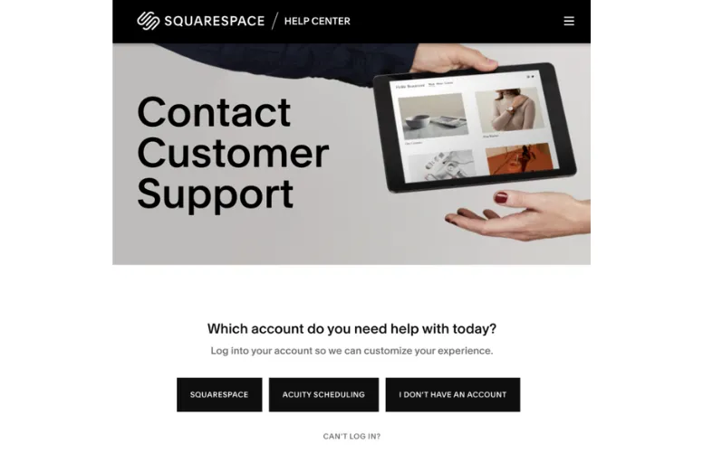 Shopify vs Squarespace customer support