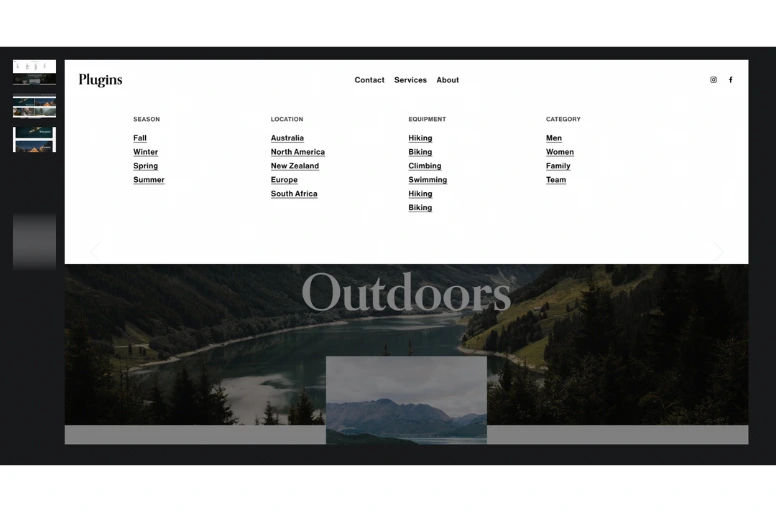 Squarespace Mega Menu - From Will Myers