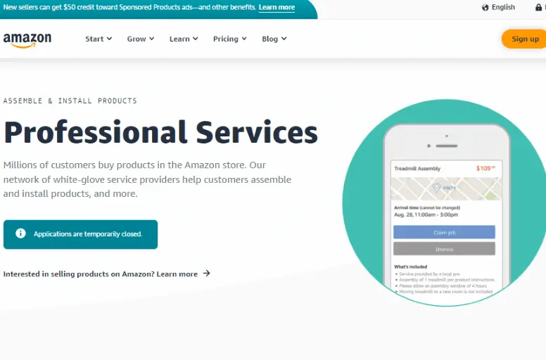 How to make money on amazon professional services