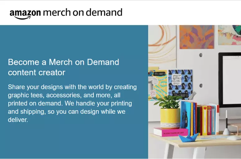 Amazon Merch on Demand lets you make money on Amazon with your POD products