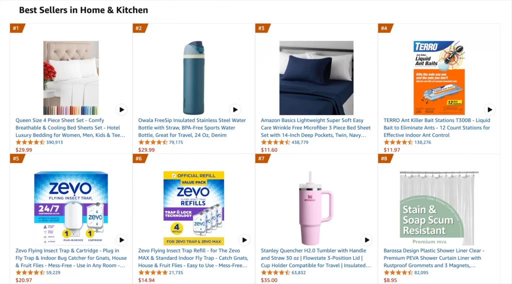 best sellers in home and kitchen