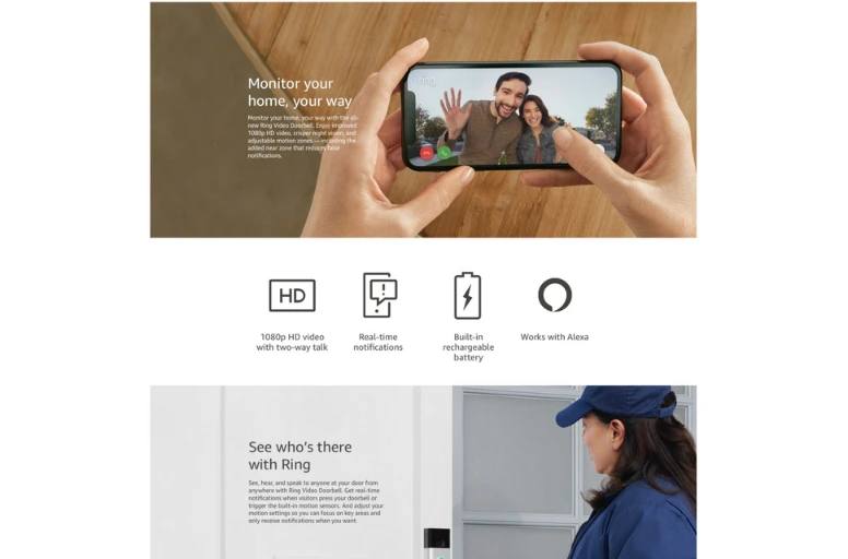 Ring Video Doorbell Amazon A Content