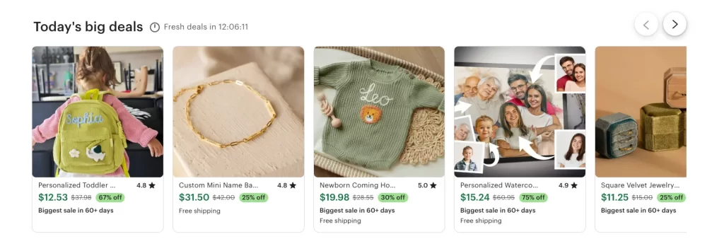 Run time-sensitive sales & promotions on Etsy