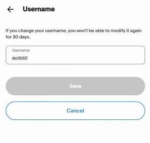 change ebay username