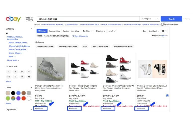 Promoted listings on eBay - ebay fees for selling