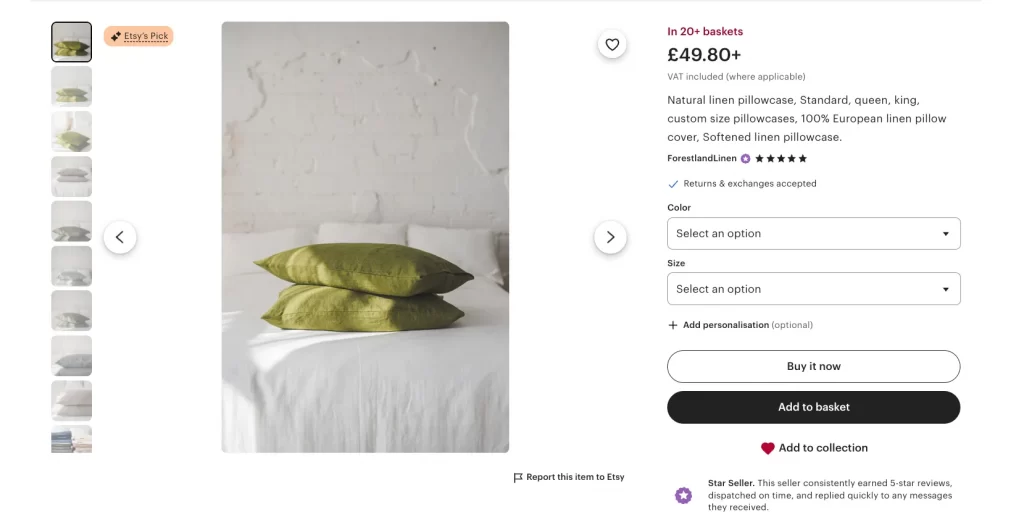etsy product photo optimization