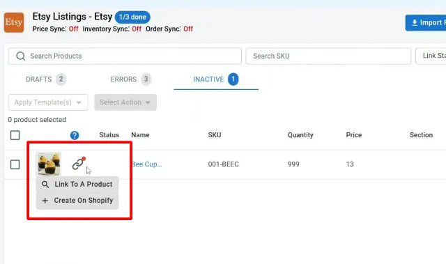 link to a product