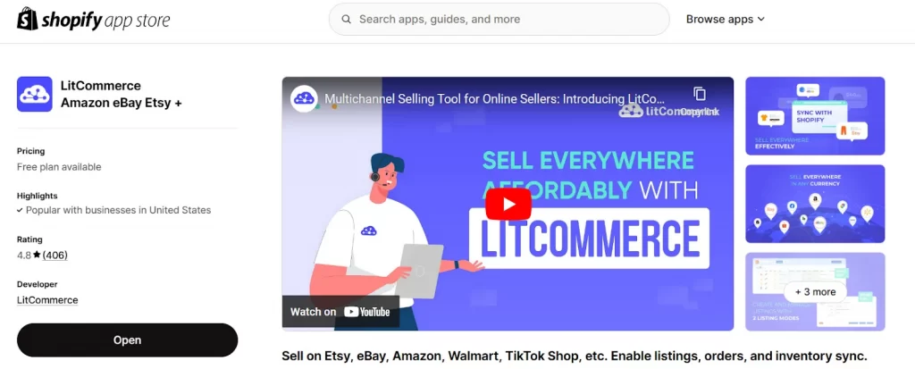 litcommerce on shopify app store