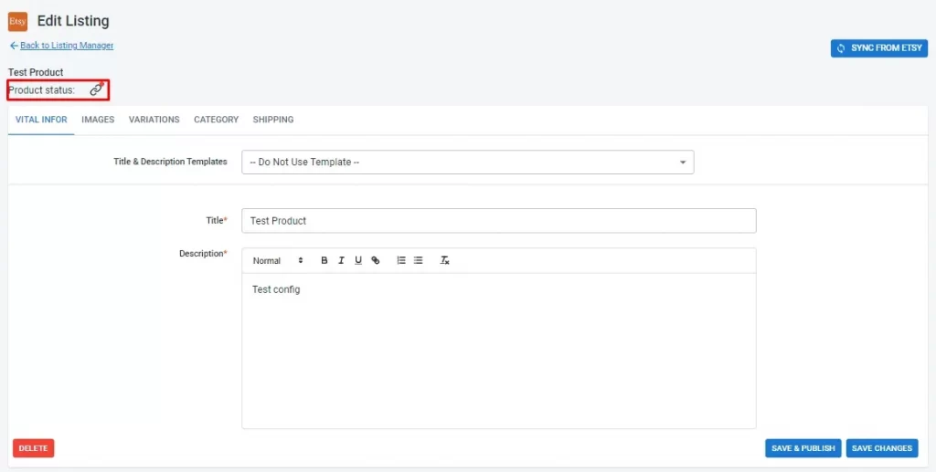product linking