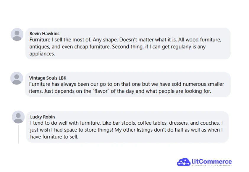 sellers said about selling furniture on Facebook Marketplace sellers said about selling furniture on Facebook Marketplace