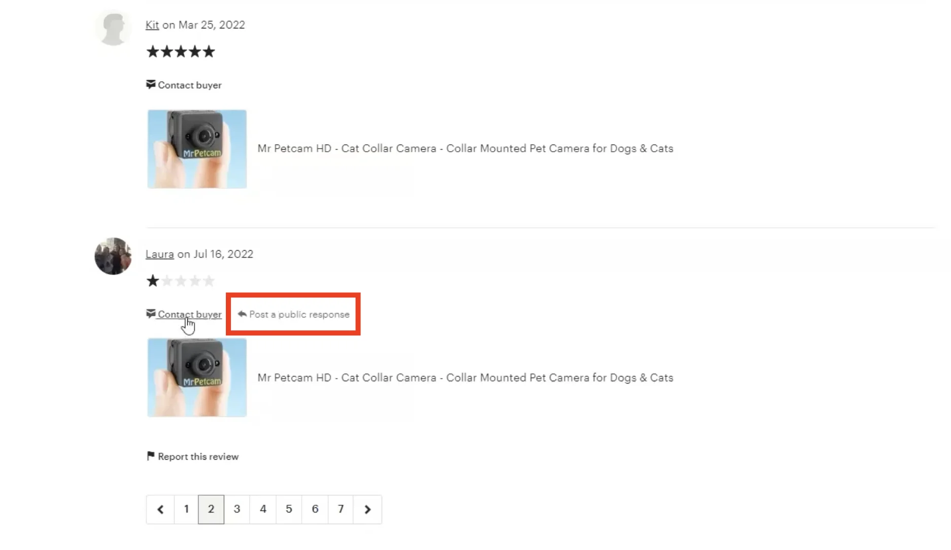 How to Delete A Review on Etsy5 How to Delete A Review on Etsy5