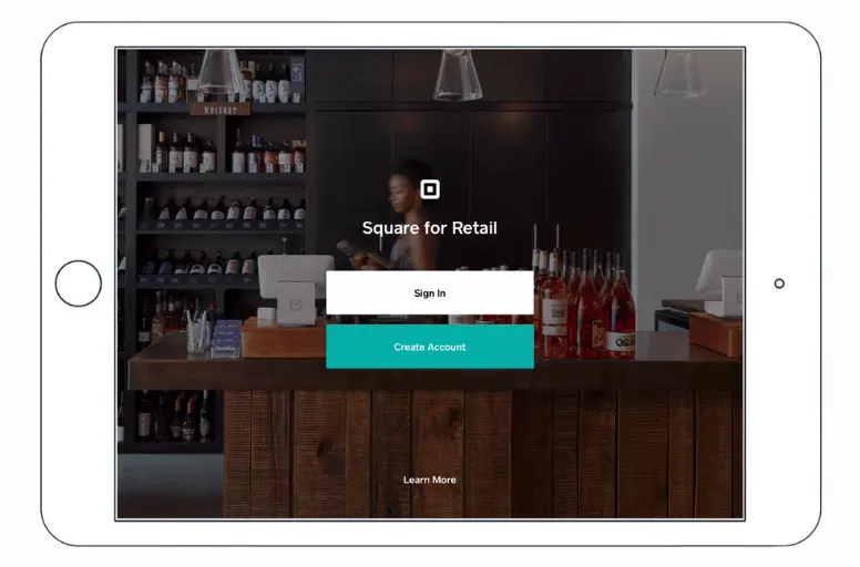 Easily set up your Square Retail POS on your tablet or phone.
