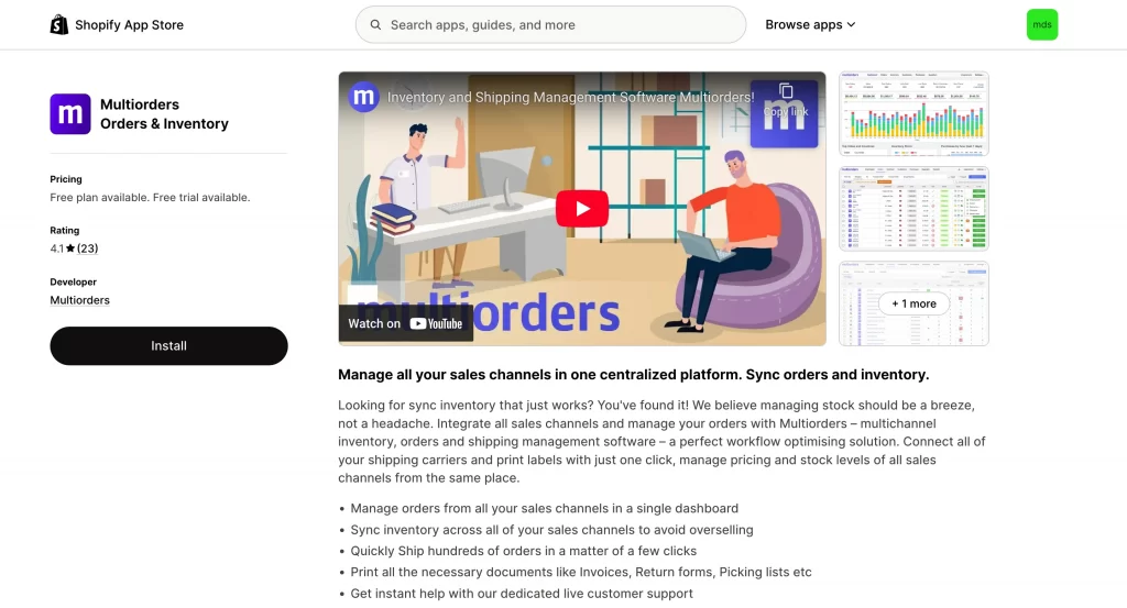 multiorders