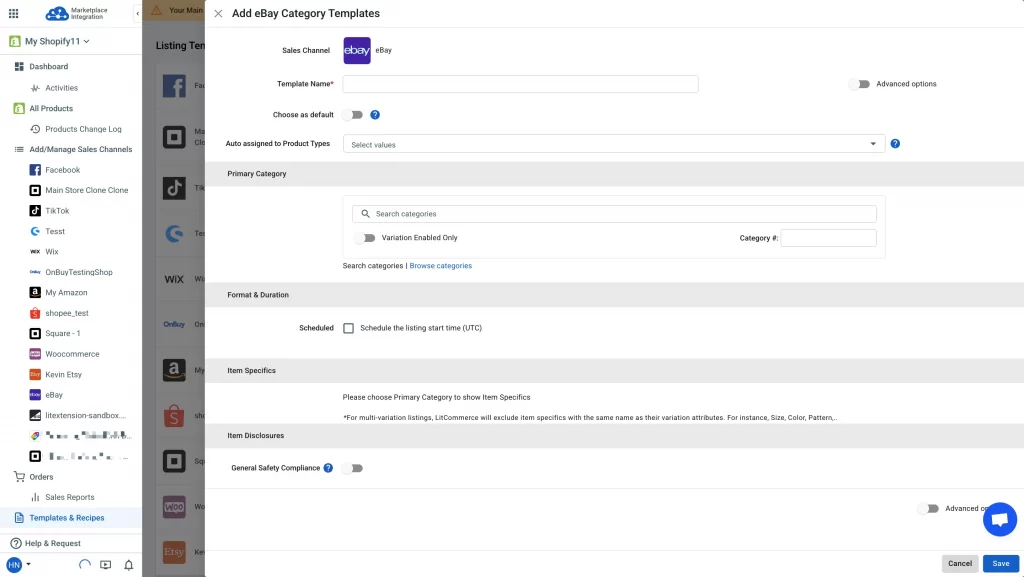 litcommerce category templates