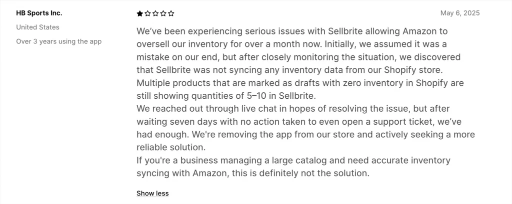 Sellbrite review 2