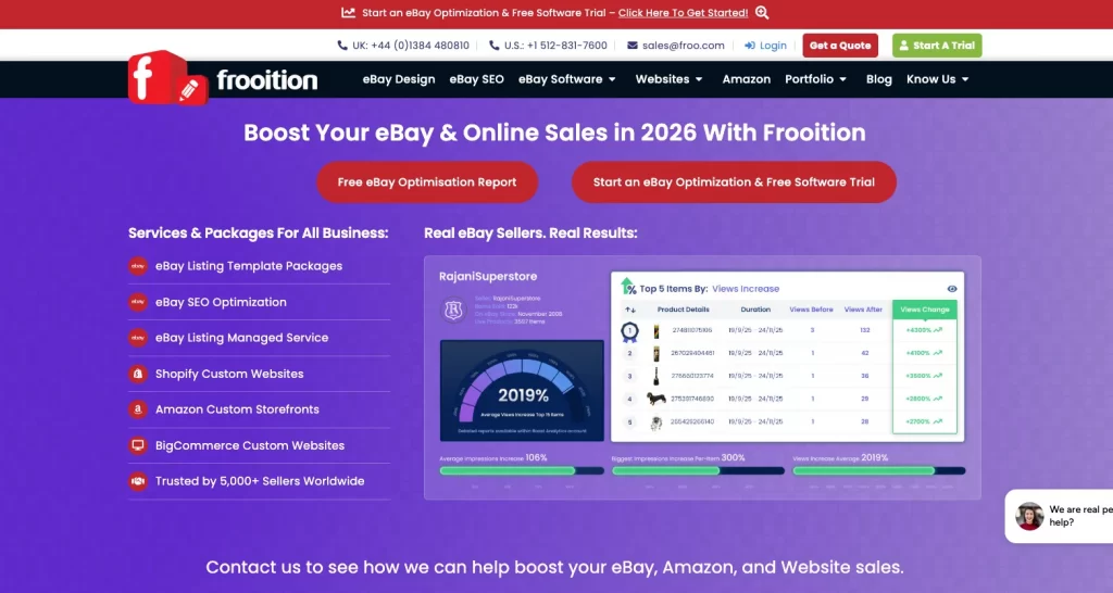 Frooition – Best Enterprise eBay Store Listing Design Service Frooition – Best Enterprise eBay Store & Listing Design Service