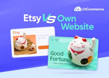etsy vs own website