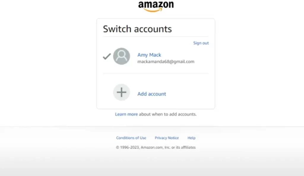 how to switch from amazon business to personal