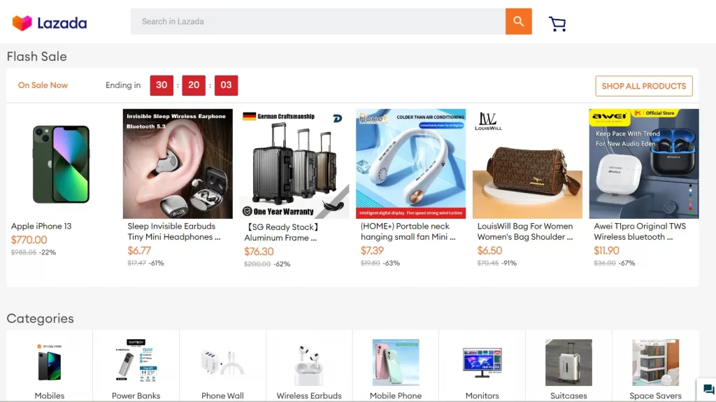 Lazada - One of the leading marketplaces in Southeast Asia