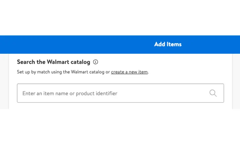 How to sell on Walmart Marketplace - Step 5.1 List products individually