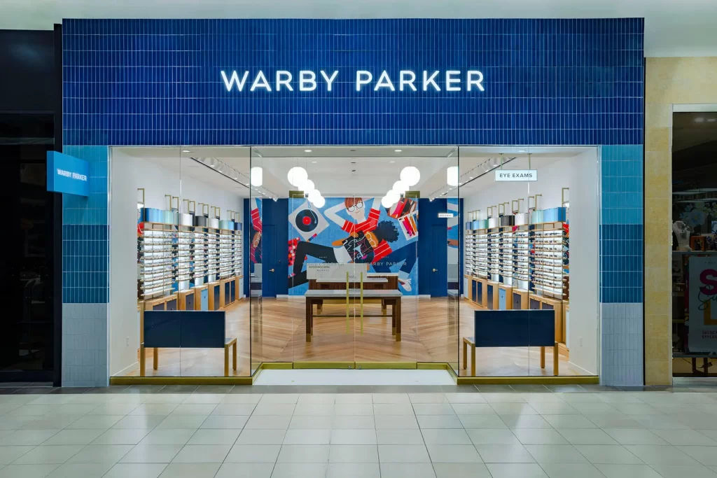 Warby Parker example on how their report and maintain their performance on multichannel distribution