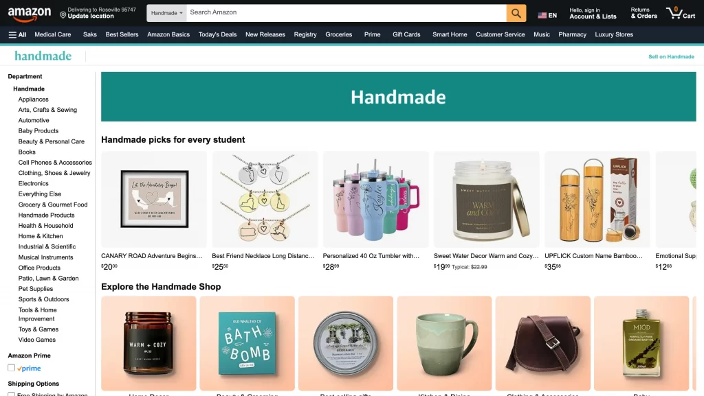 Amazon Handmade