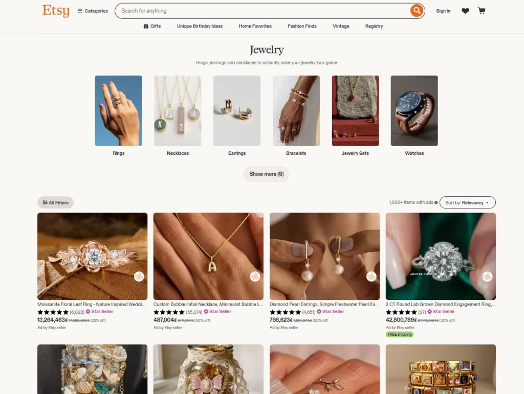 etsy jewelry etsy jewelry - best place to sell jewelry online