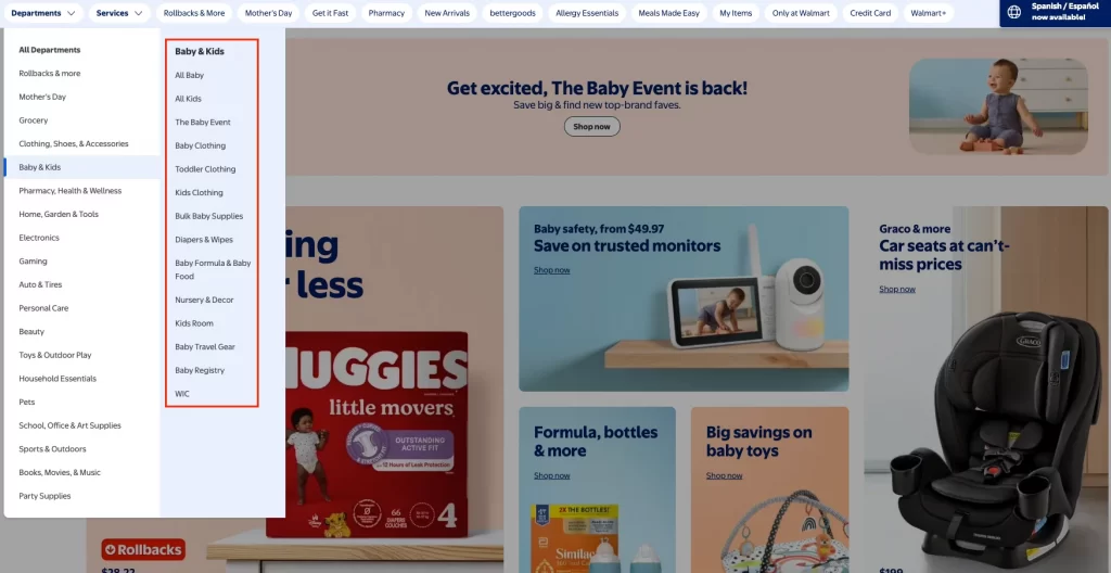 Walmart Best Selling Items4 Walmart best-selling items in the baby and kids category