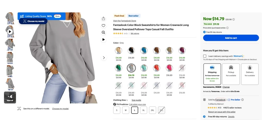 Walmart Best Selling Items7 Walmart best selling items in the clothing & accessories category