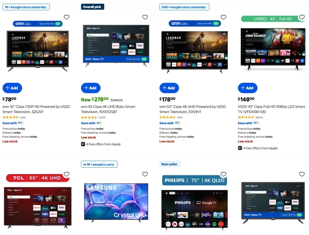 Walmart Best Selling Items9 Top Walmart best selling items on ellectronics field