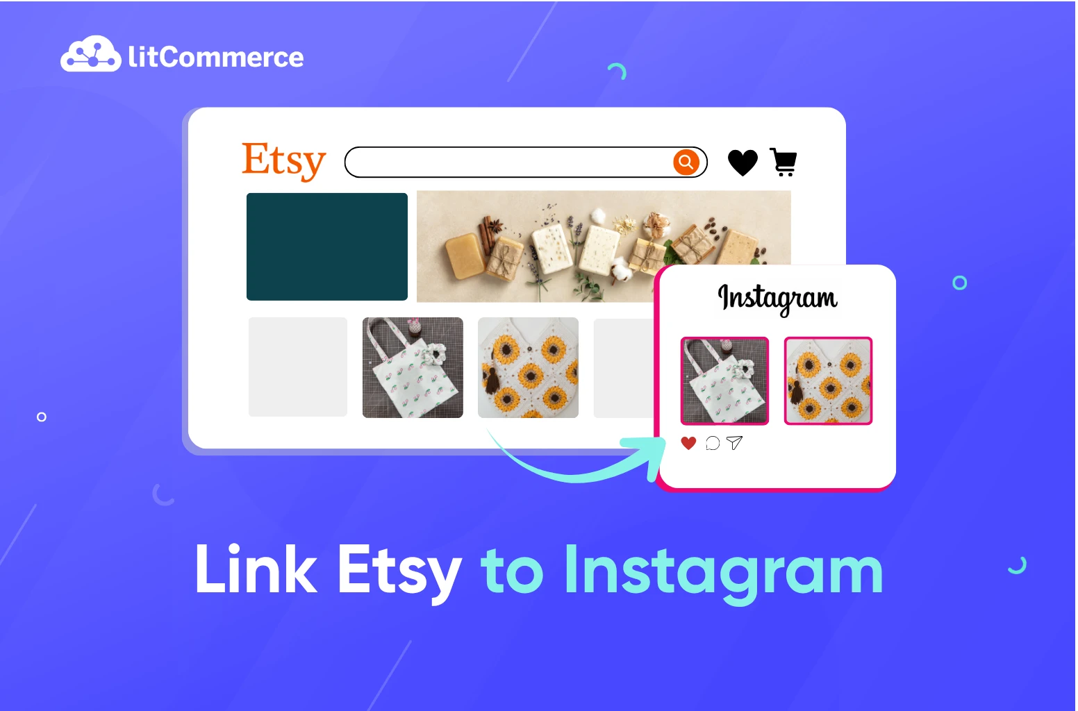 link etsy to instagram
