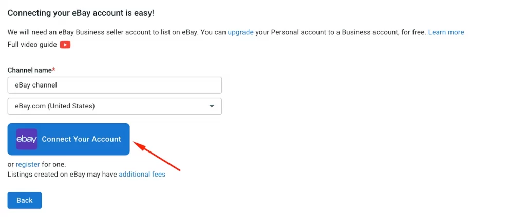 Wix eBay Integration3