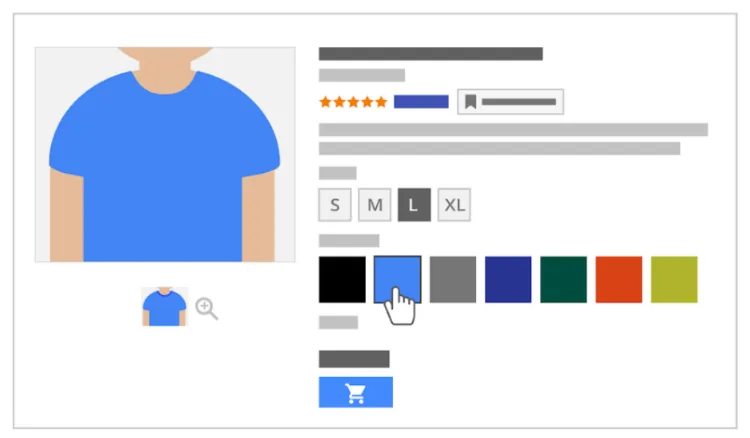 google product feed specification color