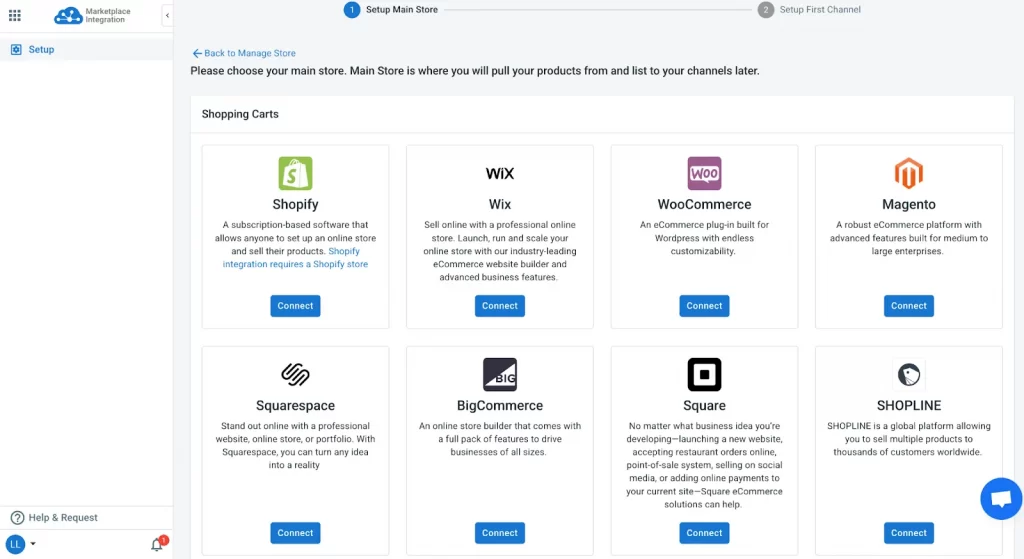 Set up your web store on LitCommerce