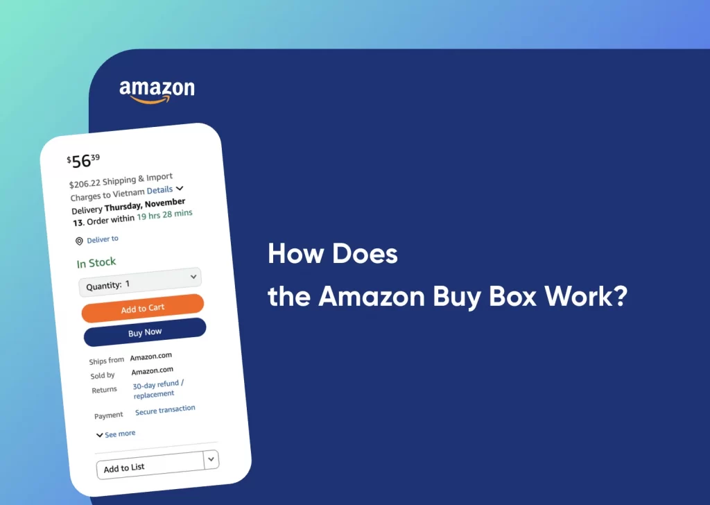 how does the Amazon buy box work 