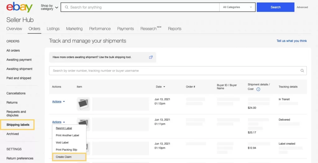 mercari vs ebay shipping 2