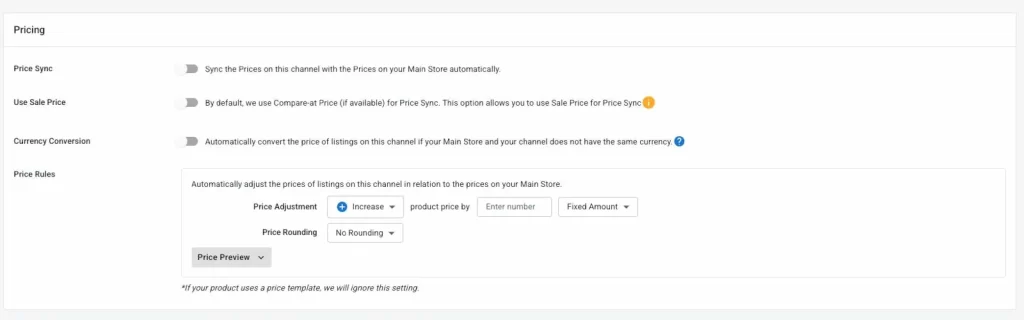 price sync price sync