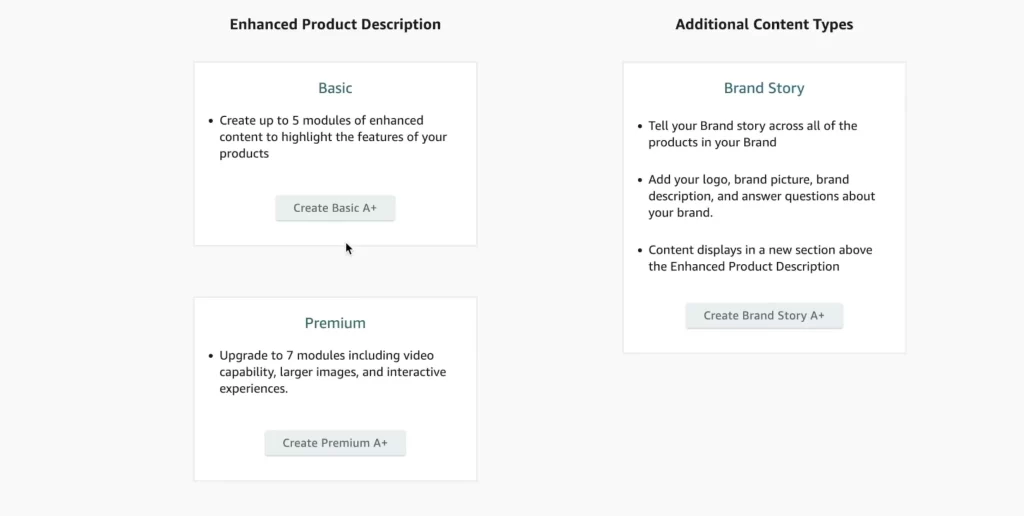 7 Choose a content type and name your project