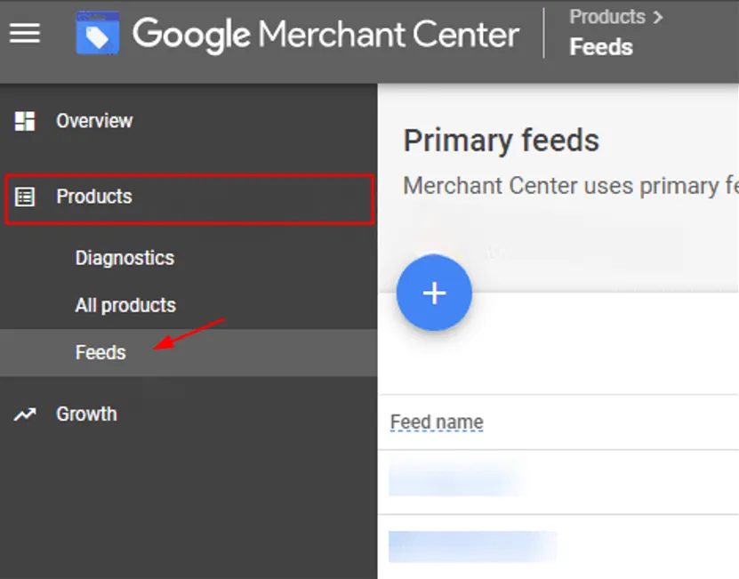 Google Merchant Center to create google product feed 