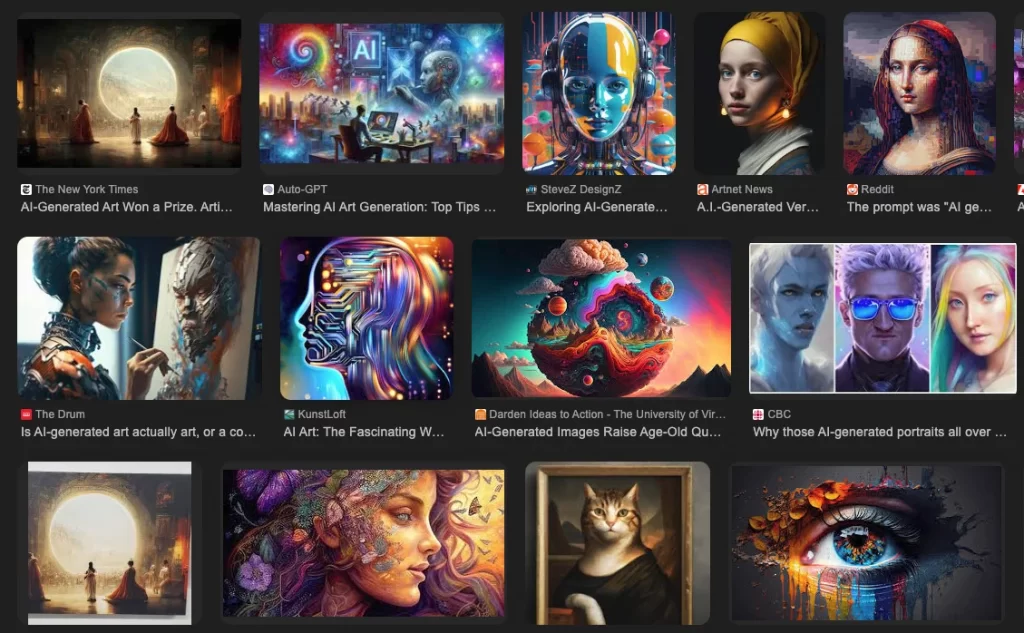 Be cautious with AI-Generated art