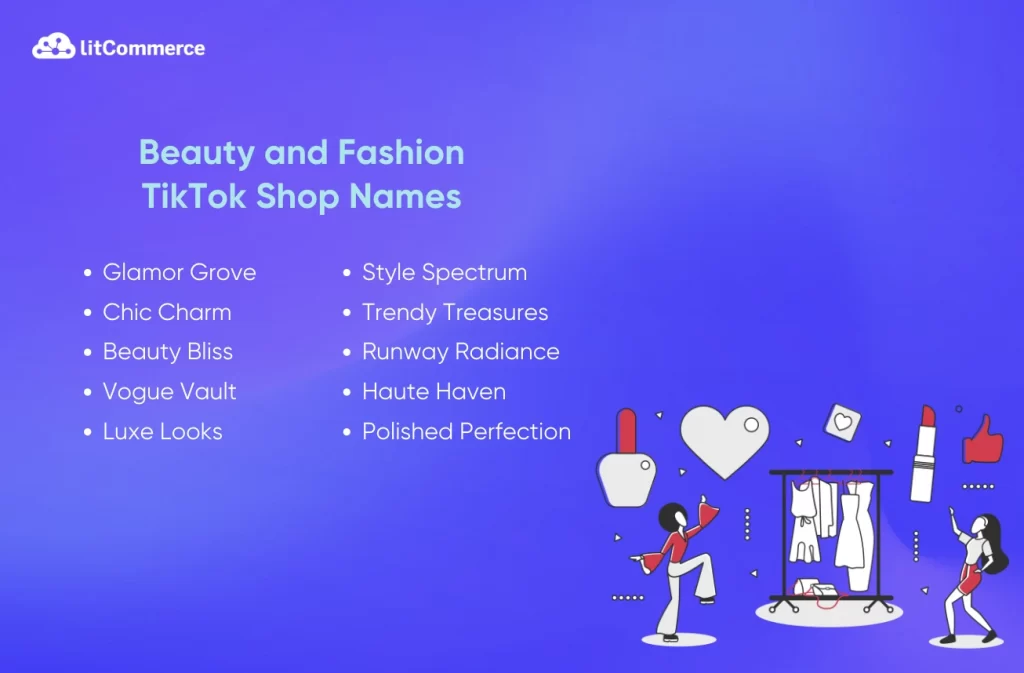 Beauty and Fashion TikTok Shop Names