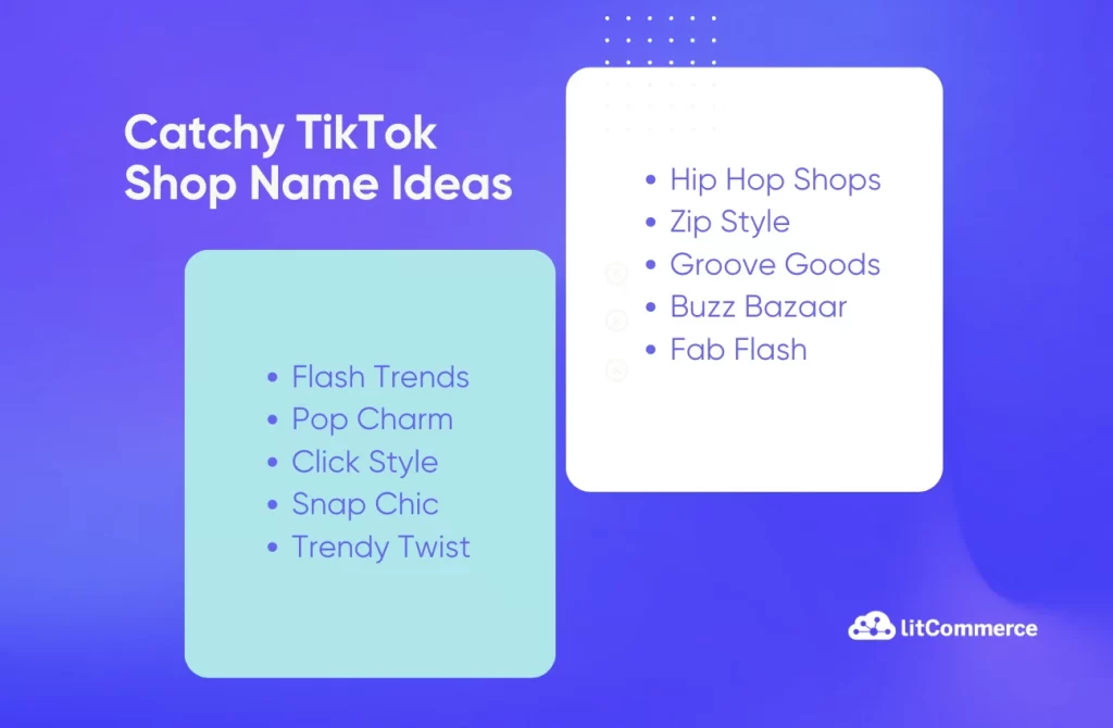 Catchy TikTok Shop Name Ideas