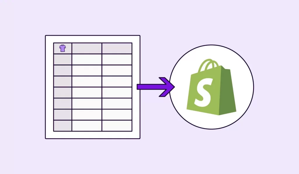 Prepare a clean and correct data format for Shopify import products