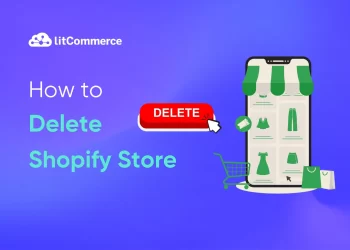 how to delete shopify store