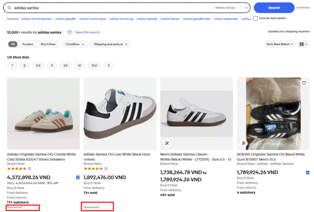 Promote listings on eBay