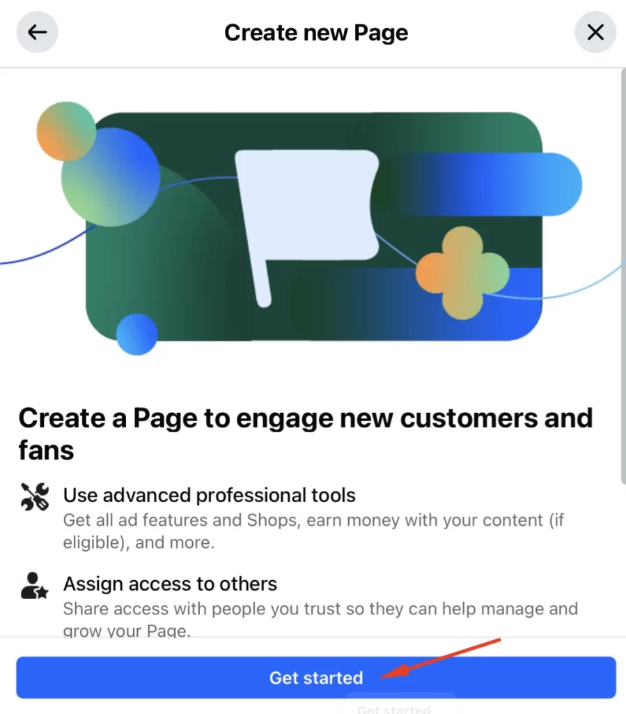 Choose Get Started 